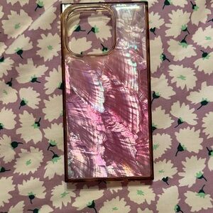 Elegant Pink Shell Phone Case